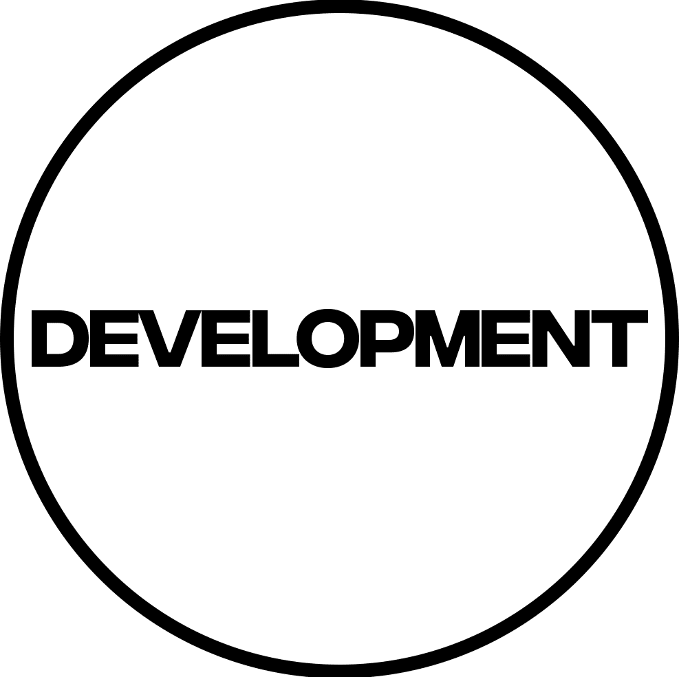 A minimalist black graphic depicting a sitting cat with its tail curled around its body. The cat has pointed ears and a simple facial outline, set against a white background, emphasizing the sleek design of the illustration.